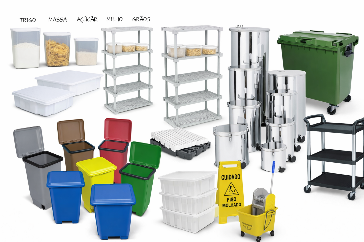 Armazenamento e Limpeza 