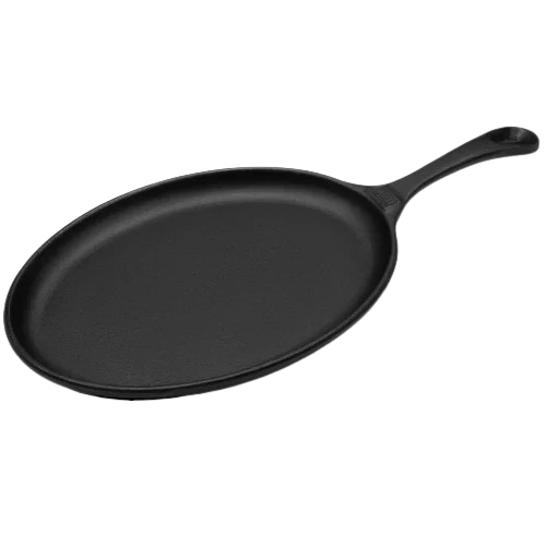 Chapa de Ferro Oval com Cabo