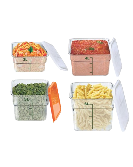 Pote Com Tampa Transparente