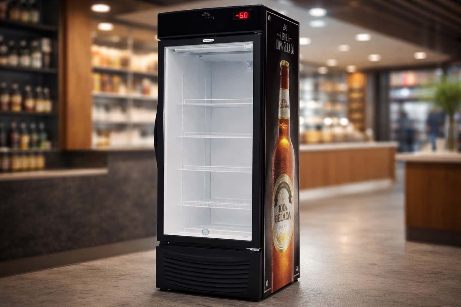 Geladeira com porta de vidro para cerveja: por que comprar
